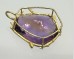 Shield-Shape Amethyst Pendant 