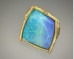 Large Boulder Opal Ring