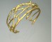 Gold Cuff without Diamonds 