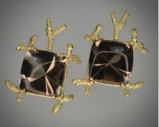 Smoky Quartz Earrings